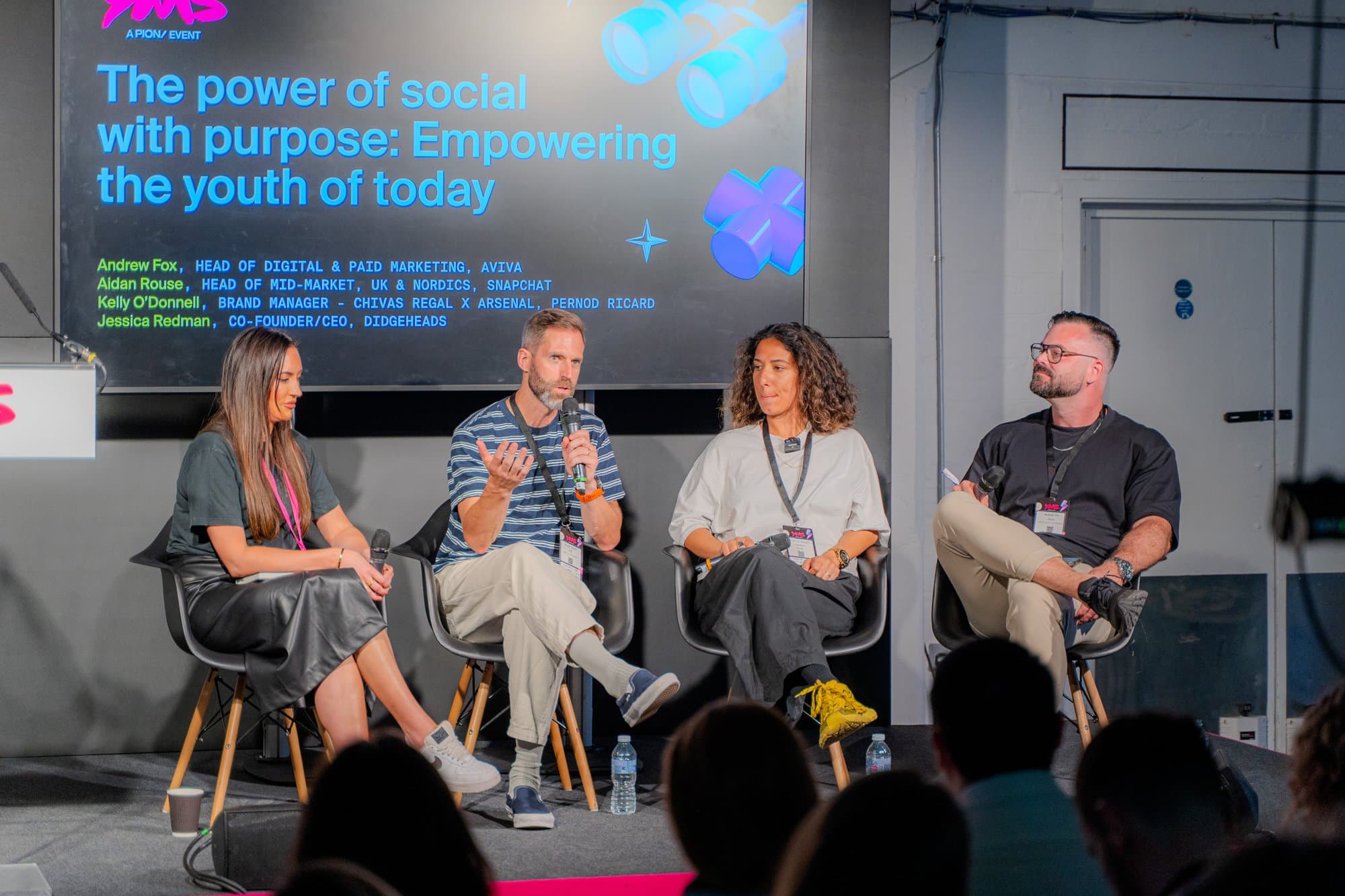 Jessica Redman speaking at Digital Marketing Europe